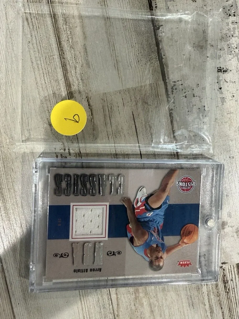 2007-08 Fleer Arron Afflalo NBA Classics Rookie Jersey Relic Pistons TT-AA